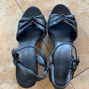 Franco Sarto leather 8 1/2 shoes.